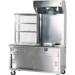 MEE GORENG STALL W/  2 TIER SHELF +  EXHAUST FAN
