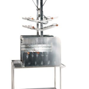 CHICKEN WING STOVE  W/ WHEELS