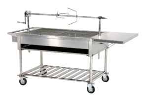 BBQ LAMB STOVE W/  SLATTED SHELF